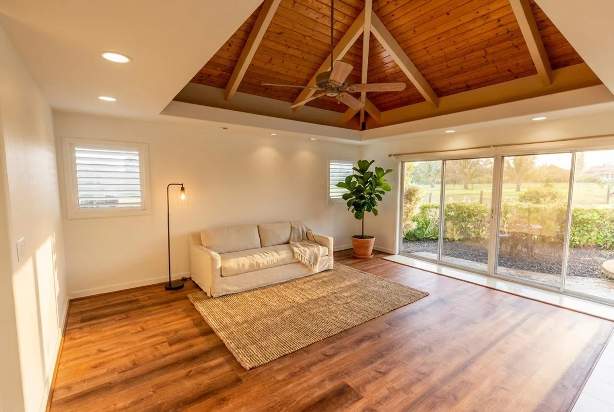 Golden hour — interior