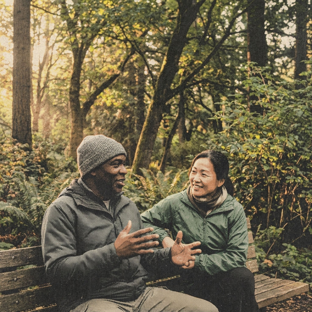 Morning Park — built by a neighbor